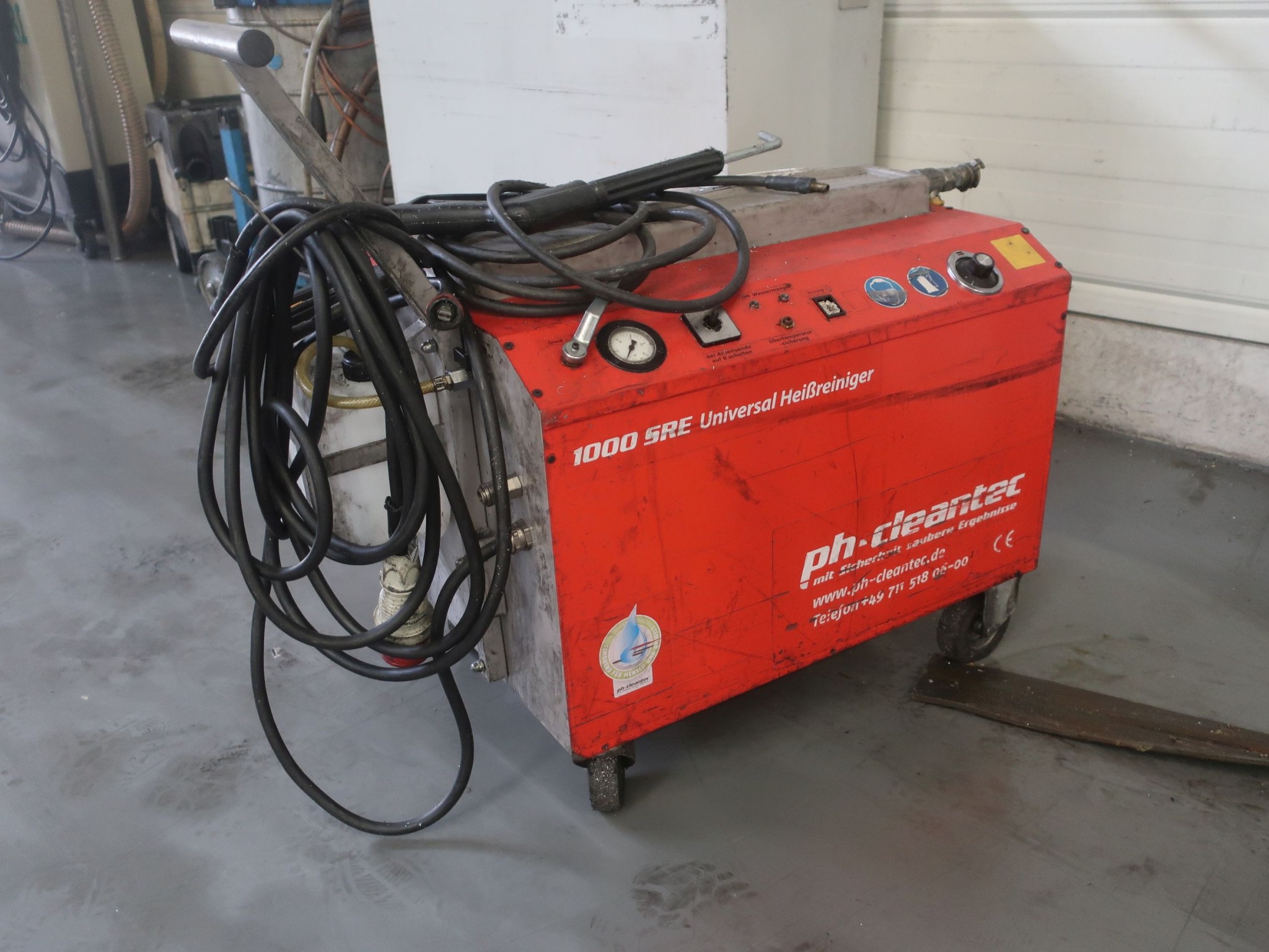 Universal-Heißreiniger ph-cleantec 1000 SRE-DP